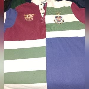 Polo rugby patchwork